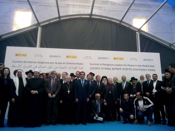 Cumbre de líderes religiosos de oriente medio en Casa Mediterráneo, Alicante
