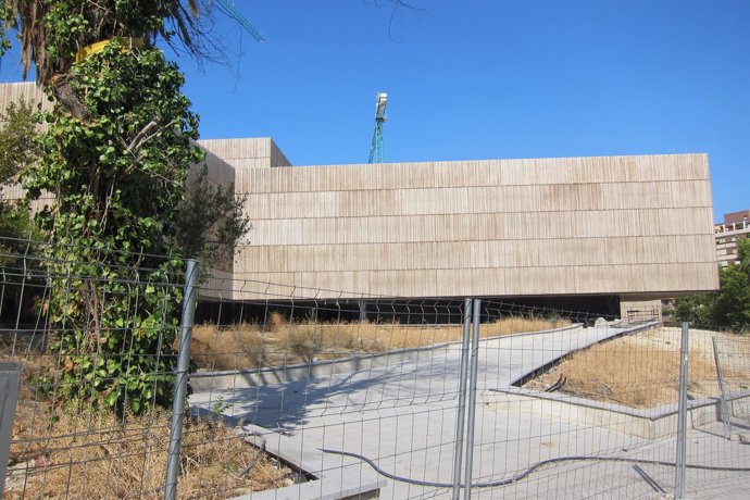 Vista exterior del futuro Museo de Arte Íbero.