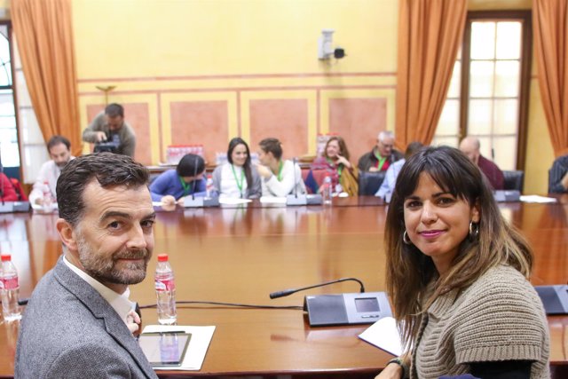 Maíllo y Rodríguez reunidos con representantes de la comunidad andaluza