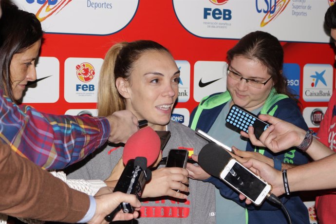 La jugadora española de baloncesto Luci Pascua