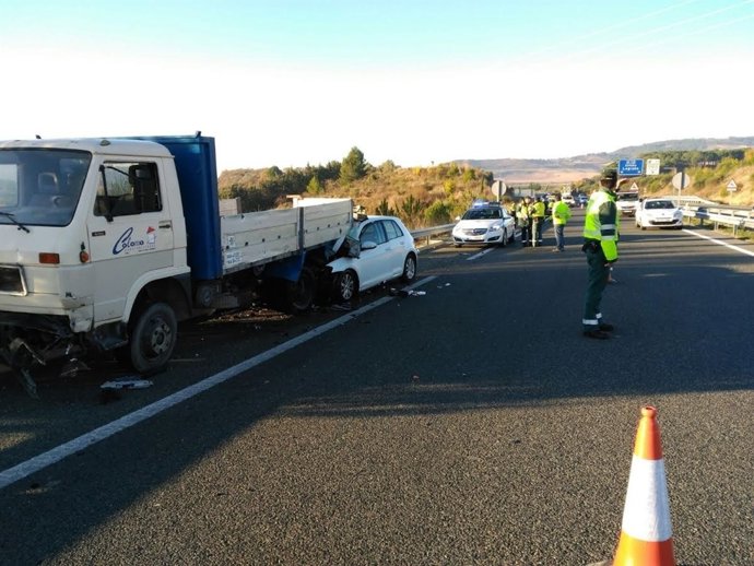 Accidente en la A-12