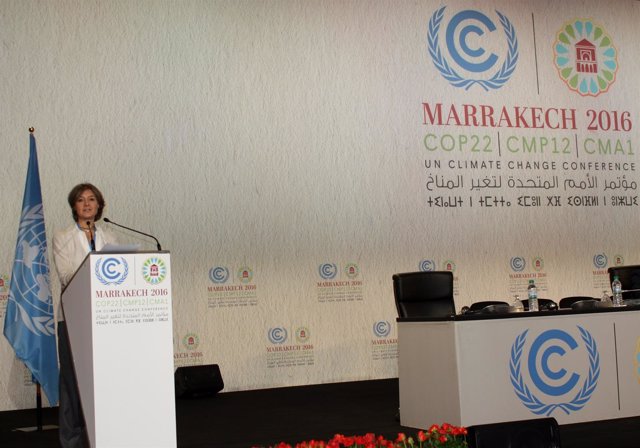 Isabel García Tejerina interviene en la Cumbre del Clima de Marrakech (COP22)