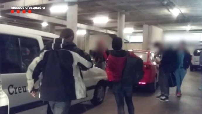 Los inmigrantes que llegaron a Catalunya escondidos en un camión de Turquía