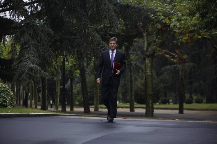 Rafael Catalá a su llega a Moncloa