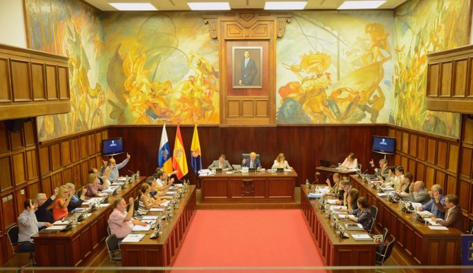 Pleno del Cabildo de Gran Canaria