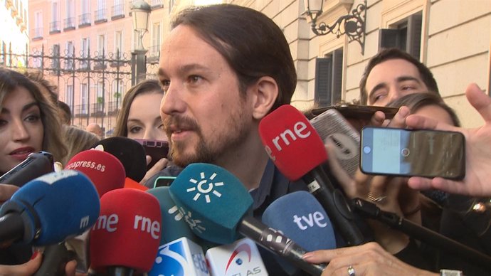 Iglesias critica que PP ocupe los escaños de Unidos Podemos