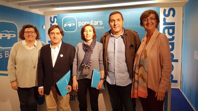 Grupo de consellers del PP en el Consell de Mallorca