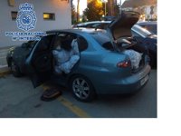 Siete detenidos de un grupo criminal sorprendidos con 2,4 toneladas de aguacates en Vélez