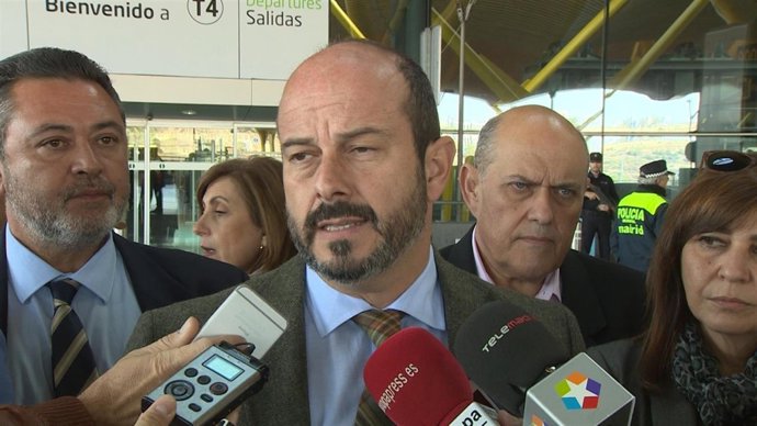 El consejero de Transporte, Vivienda e Infraestructuras de la Comunidad de Madri