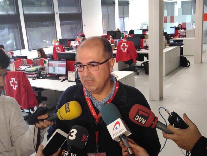 El responsable de programas de inmigrantes de Creu Roja, Oscar Barbero