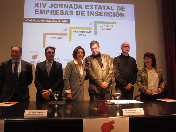 Inauguración de la Jornada Estatal de Empresas de Inserción