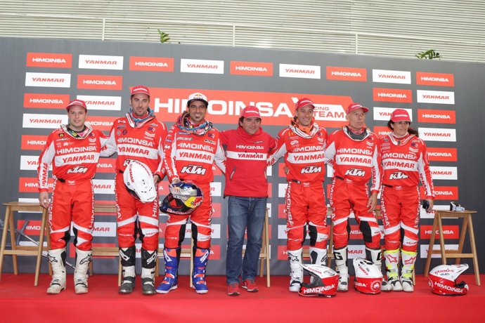 El HIMOINSA Racing Team en su presentación