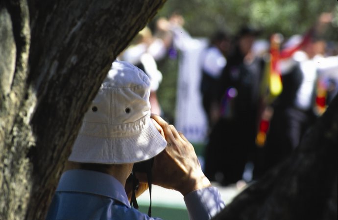 Turista, turismo, fotografía, Costa del Sol 