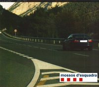 Cazados dos conductores que duplicaban la velocidad permitida en Girona y Lleida