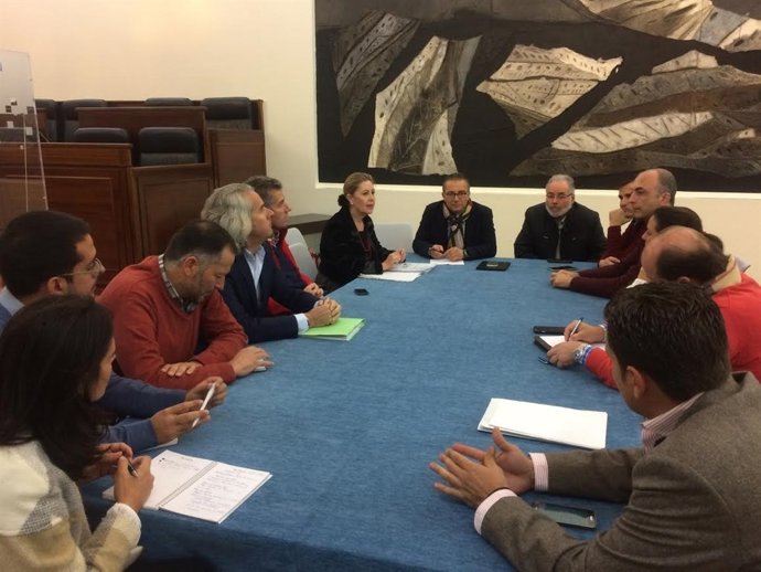 Reunión Patronato de Turismo y Empresario