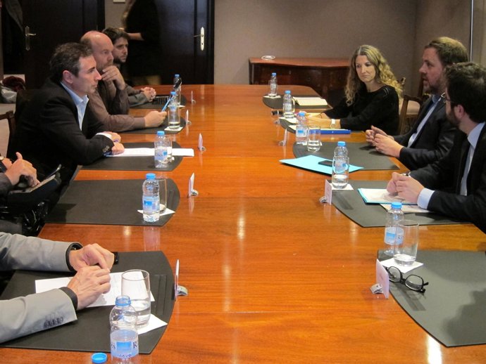 Reunión entre la Taula del Tercer Sector y la Conselleria de Economía