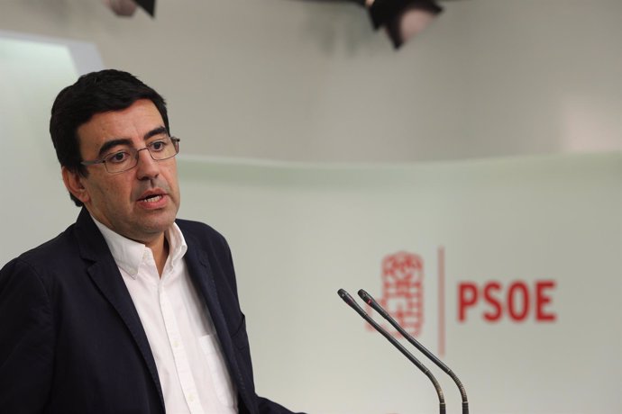 Mario Jiménez, portavoz de la gestoral del PSOE