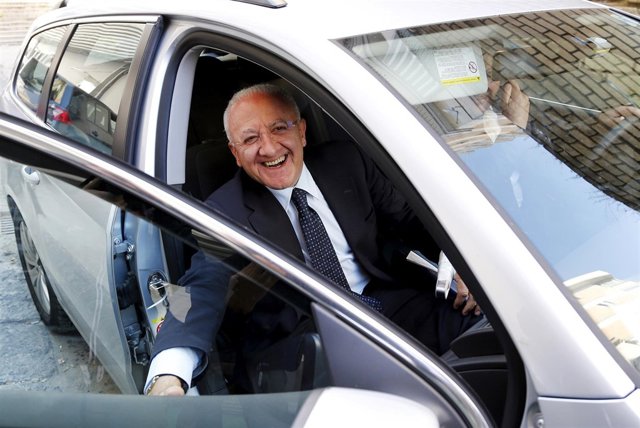 El presidente de la región de Campania, Vincenzo de Luca