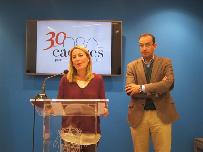 La alcaldesa de Cáceres, Elena Nevado