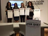Frente común de instituciones en Huelva por el Día contra la Violencia de Género