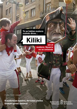 Cartel de la campaña.