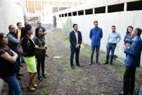 Exponen a los empresarios la remodelación del Palacio de Deportes de Santa Cruz
