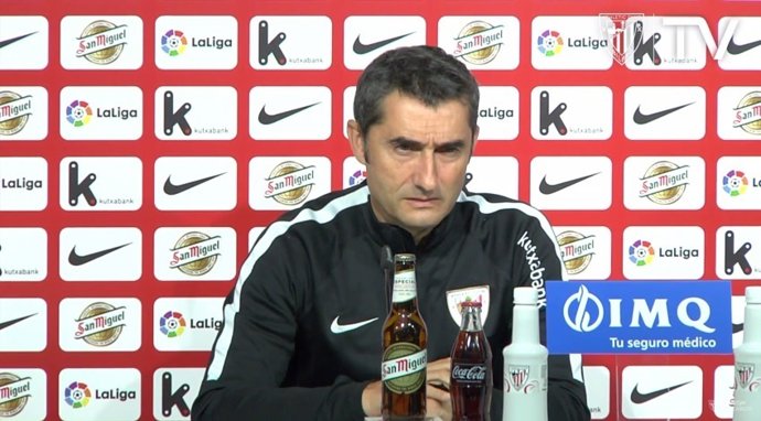 Ernesto Valverde, entrenador del Athletic Club