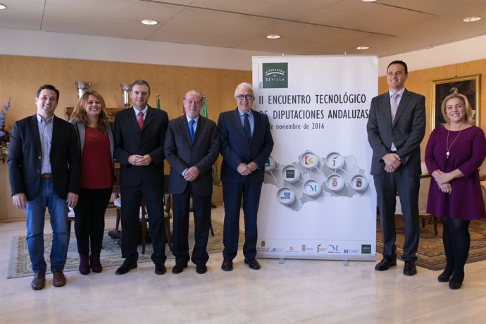 Encuentro tecnológico en la Diputación de Sevilla.