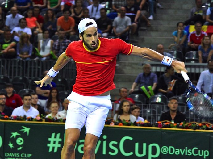 Feliciano López en la Copa Davis