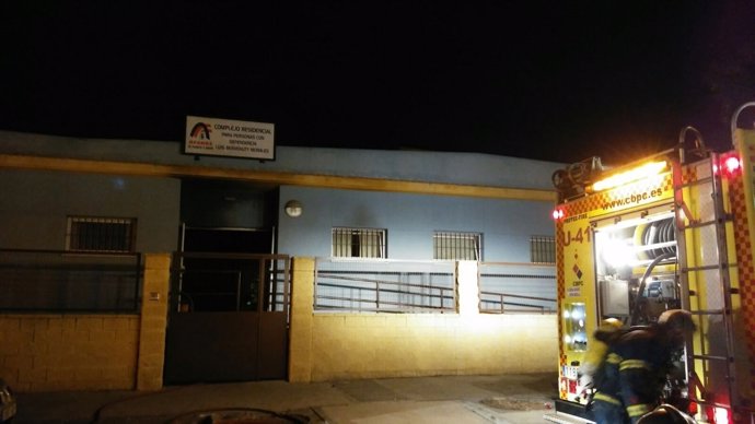Incendio en un centro de dependientes de Afanas en El Puerto de Santa María