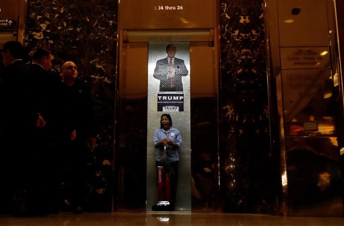 Empleada en la Trump Tower