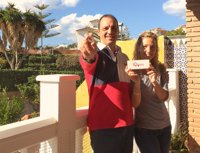 Una empresa malagueña crea un señalizador con GPS para ayudar a localizar a personas