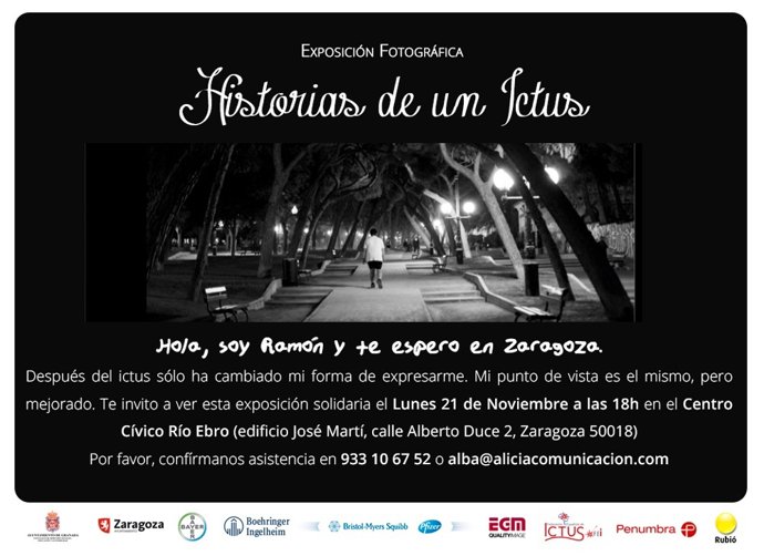Convocatoria Prensa Expo Solidaria En Zaragoza Historias De Un Ictus