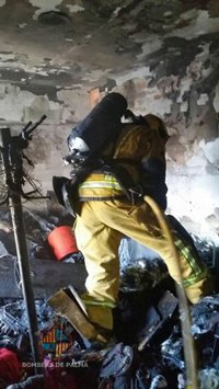 Sofocado un incendio en un ático en la calle Mateu Obrador