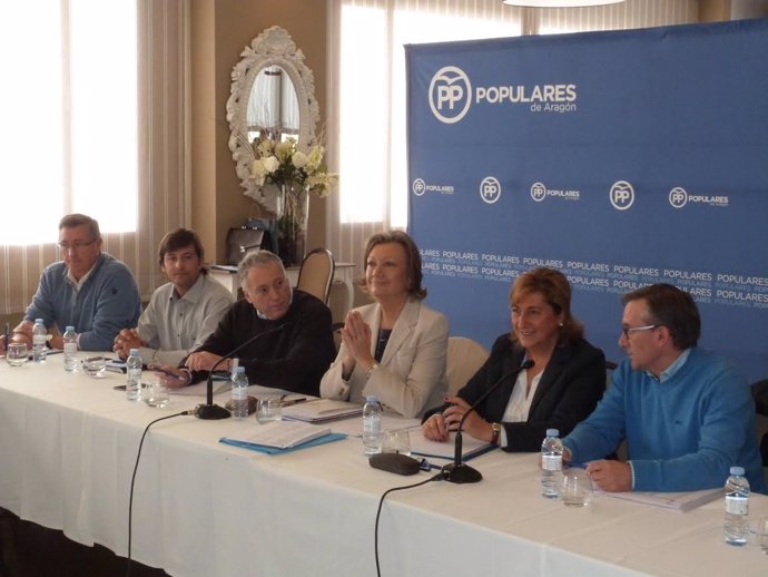 Reunión de alcaldes y concejales del PP en Jiloca y Cuencas Mineras.