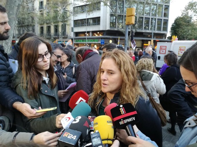 La secretaria general de USOC, Maria Recuero