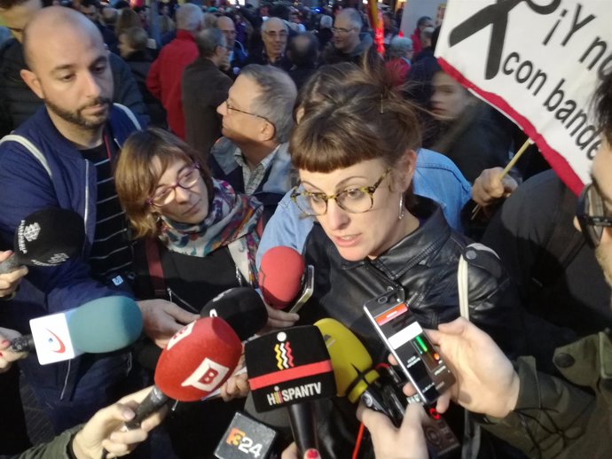 La diputada de la CUP Mireia Vehí 