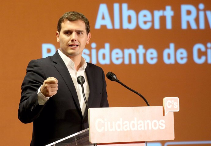 El presidente de Ciudadanos (C's), Albert Rivera