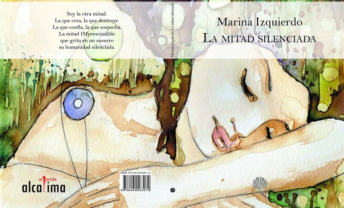 Portada del poemario de Marina Izquierdo 'La mitad silenciada'