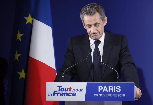 Nicolas Sarkozy reconoce su derrota en las primarias del partido conservador fra