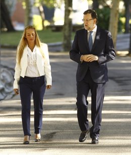 Mariano Rajoy y Lilian Tintori