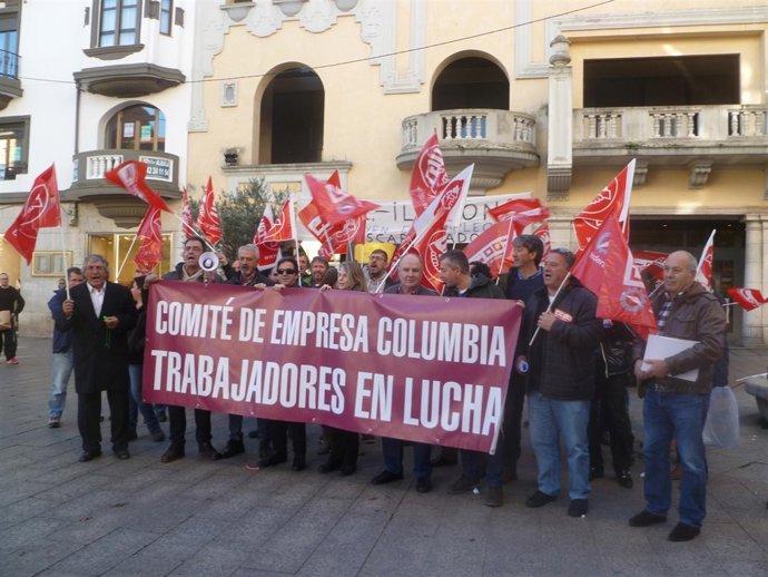 Concentración Columbia