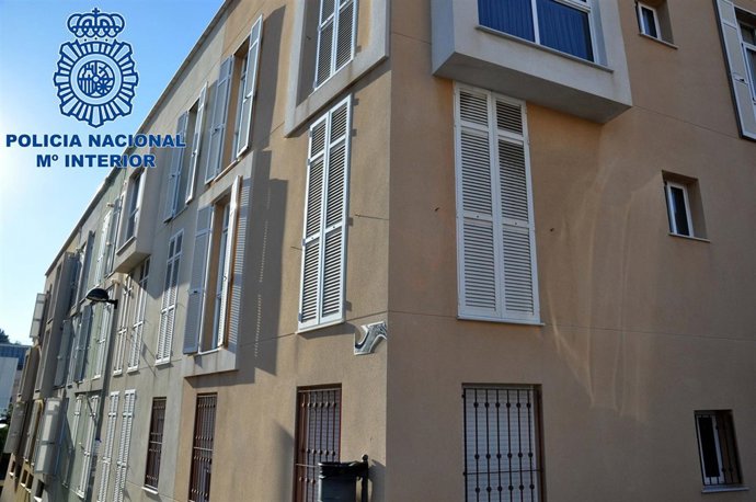 Imagen de una de las viviendas asaltadas