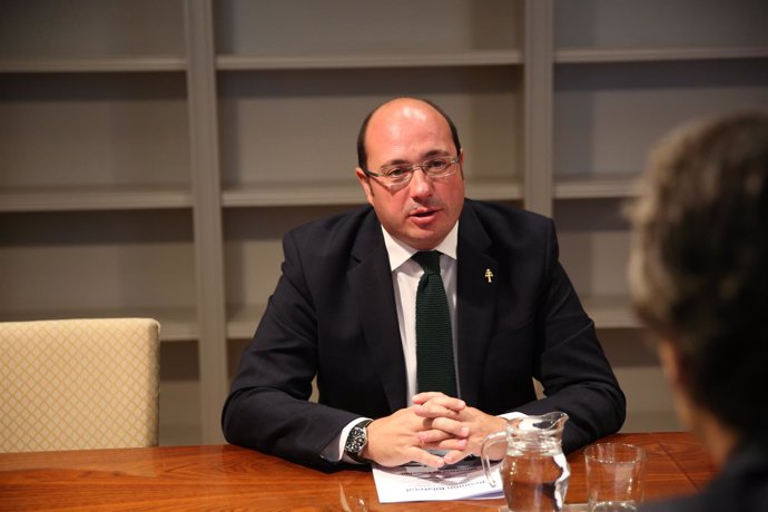Pedro Antonio Sánchez, presidente de Murcia
