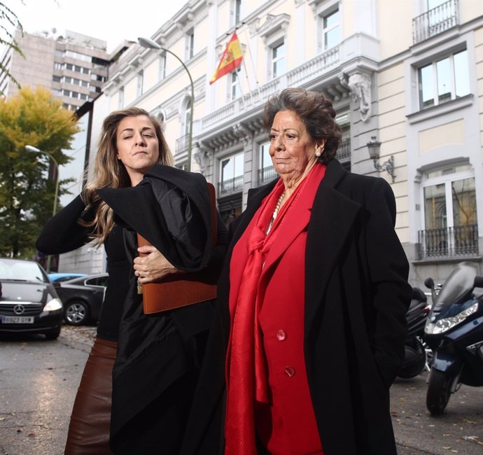 Rita Barberá acude a declarar al Tribunal Supremo