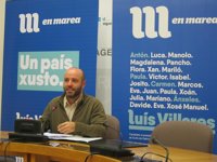 Villares asegura que En Marea hará pública su carta financiera "de forma inminente"