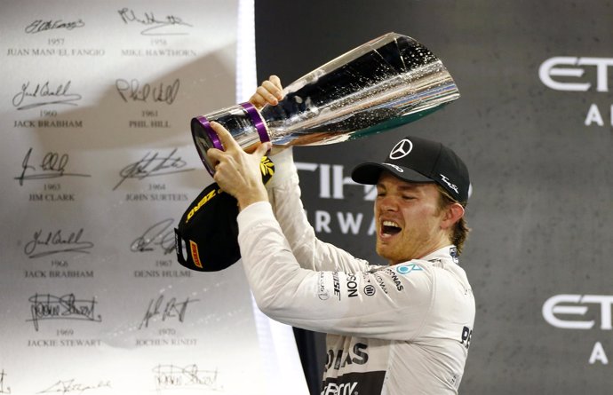 Nico Rosberg Abu Dhabi