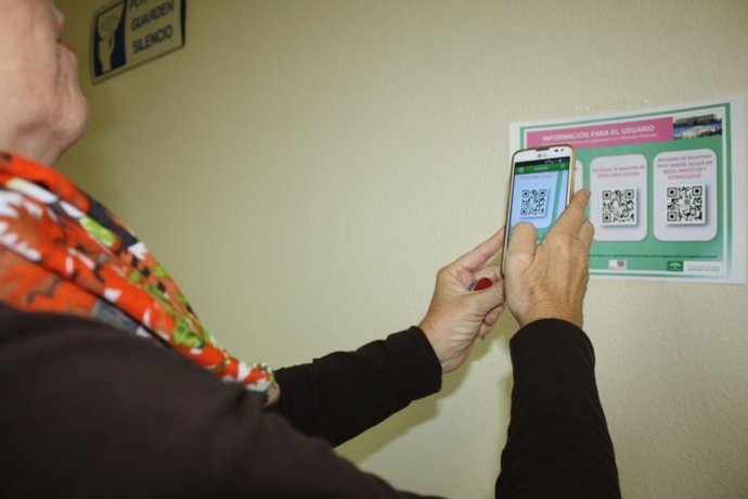 Información sobre procesos analíticos a través de códigos QR en Málaga