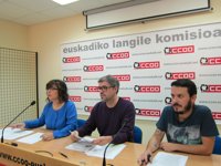 CC.OO. tratará que haya un "cambio" en las políticas del Gobierno porque en materia de empleo 