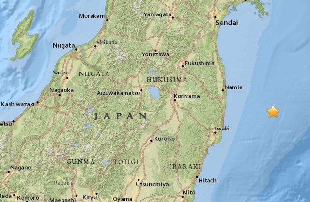 Terremoto en Japón